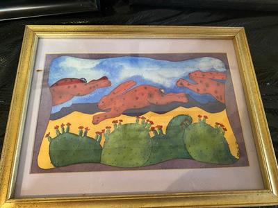 FRAMED SIGNED ART WORK