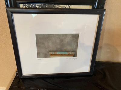 FRAMED SIGNED ART WORK