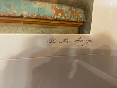 FRAMED SIGNED ART WORK