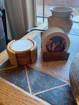WAX BURNER, COASTERS & HOME DECOR
