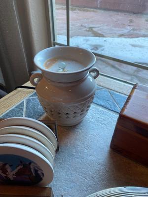 WAX BURNER, COASTERS & HOME DECOR