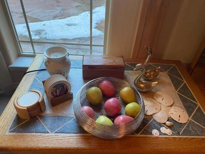 WAX BURNER, COASTERS & HOME DECOR