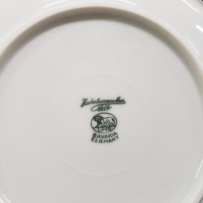 24 Pieces of Limoges, Hutschenreuther, Herend Hungary Gold & White China (1050-KD)