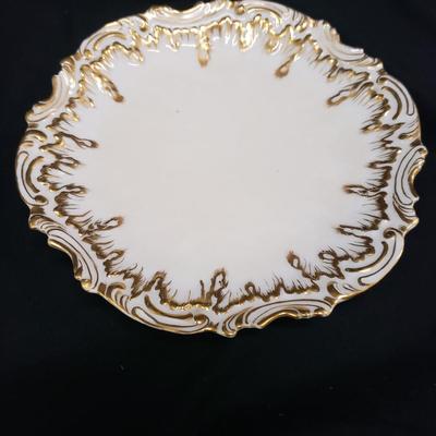 24 Pieces of Limoges, Hutschenreuther, Herend Hungary Gold & White China (1050-KD)