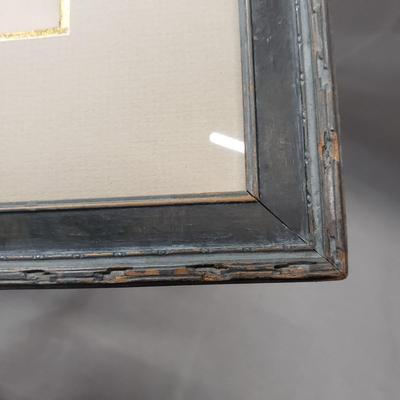 Four Glass Framed Asian Hand Painted Art (1018FR-KD)