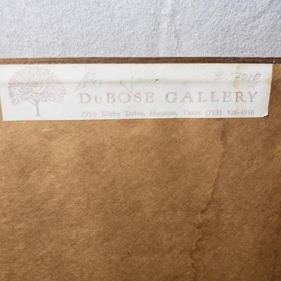 Owl Print in Frame (1008-KD)