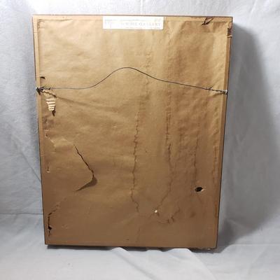 Owl Print in Frame (1008-KD)