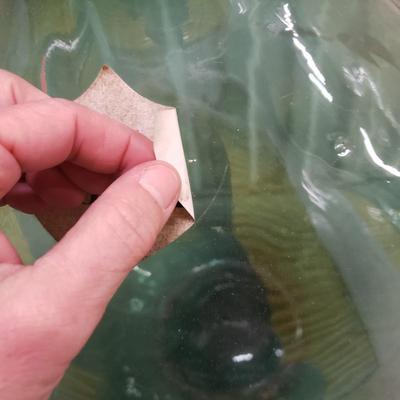 Large Hand Blown French Olive Oil Bottle (1020FR-KD)