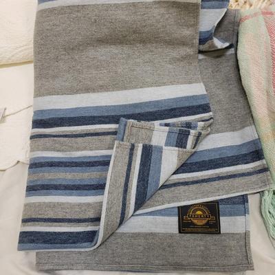 High End Cotton and Wool Blankets (1018FR-KD)