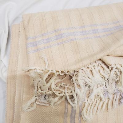High End Cotton and Wool Blankets (1018FR-KD)