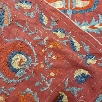 Three Vintage Uzbekistan Suzani Textiles and More (1050-KD)