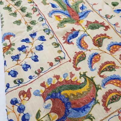 Three Vintage Uzbekistan Suzani Textiles and More (1050-KD)