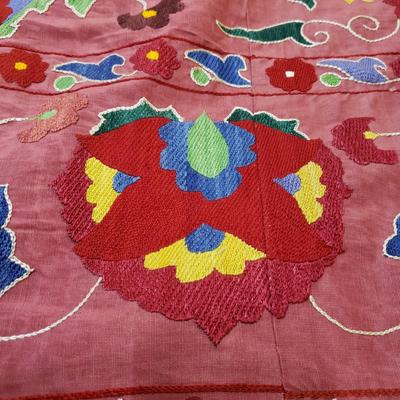 Three Vintage Uzbekistan Suzani Textiles and More (1050-KD)