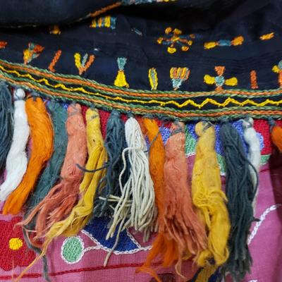 Three Vintage Uzbekistan Suzani Textiles and More (1050-KD)