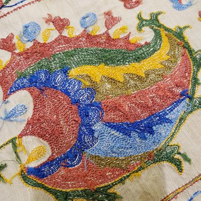 Three Vintage Uzbekistan Suzani Textiles and More (1050-KD)