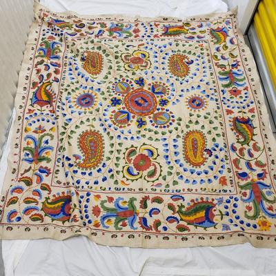 Three Vintage Uzbekistan Suzani Textiles and More (1050-KD)