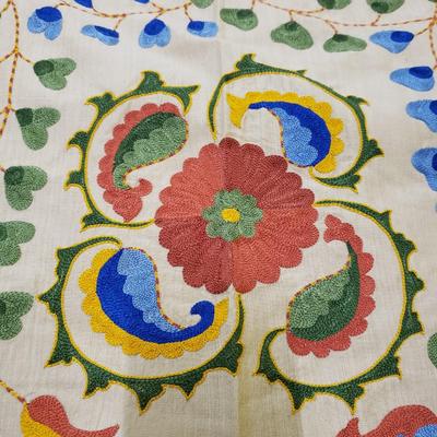 Three Vintage Uzbekistan Suzani Textiles and More (1050-KD)