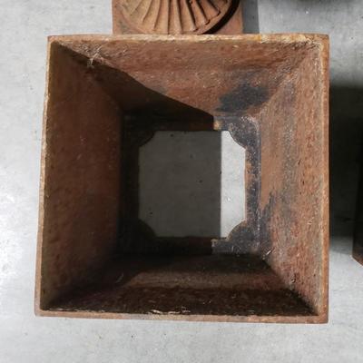 Four Cast Iron Planters (1020FR-KD)