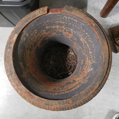 Four Cast Iron Planters (1020FR-KD)