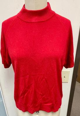 Women’s Vintage Red Sweater by Draper & Damonds Petite large PL