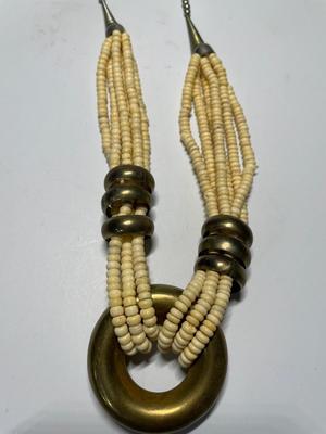 Earth tone necklaces
