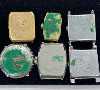 6 vintage watch faces