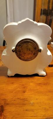 Vintage Waterbury Porcelain Mantle Clock