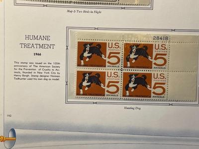 Migratory Bird Treaty & Humane Treatment 1966 Mint Condition US Stamp Plate Blocks Page as Pictured. Only One $5 Shipping Charge for...