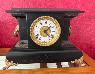 1904 Vintage Zella Mantel Clock
