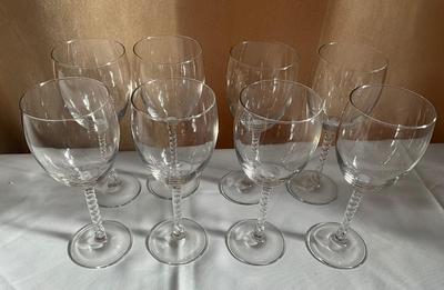 Set of 8 Wine Glasses