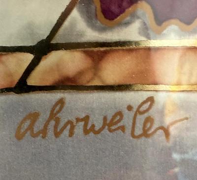 Framed Art Work by Ahrweiler 26x20