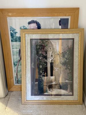 Home decor Picture and Large Wooden Frame