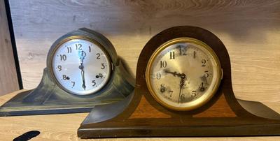 Seth Thomas Mantel Clock and Gilbert Mantel Clock
