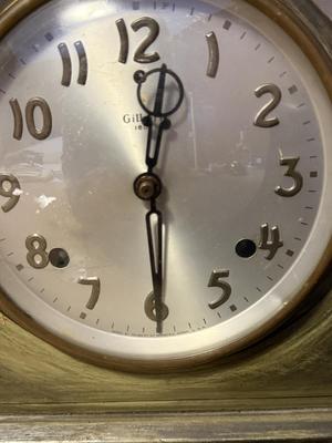 Seth Thomas Mantel Clock and Gilbert Mantel Clock