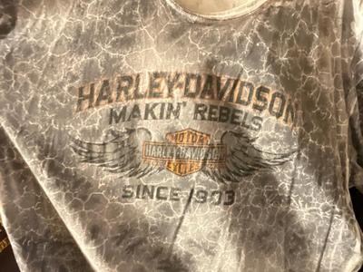 Harley Davidson Tee shirt 3X plus 13 other short sleeve tops