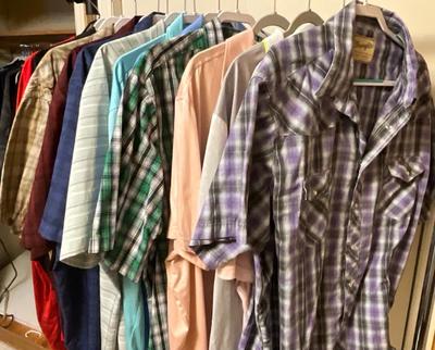 Dress shirts, 3X 12 shirts