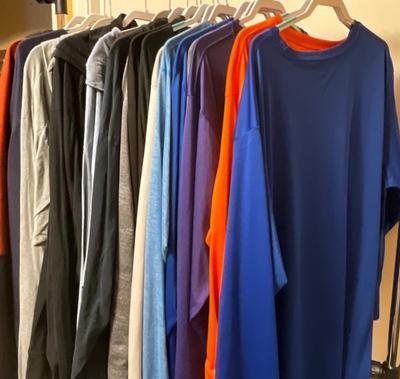 Long Sleeve lightweight tops Size 3X, 15 total