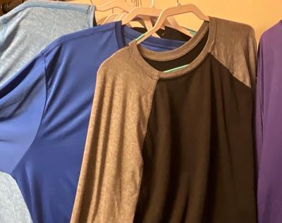 Long Sleeve lightweight tops Size 3X, 15 total