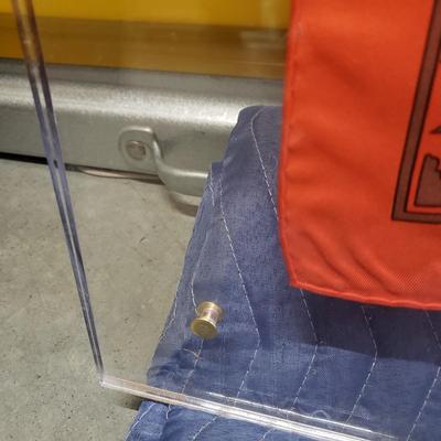 Hermes of Paris Scarf Encased in Acrylic Frame (1050F-KD)