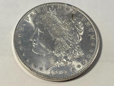 1904-O Choice MS64 Quality Morgan Silver Dollar as Pictured. FREE DOMESTIC SHIPPING.