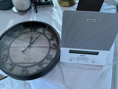 HoMedics Deep/Sleep and Sterling Noble Wall Clock