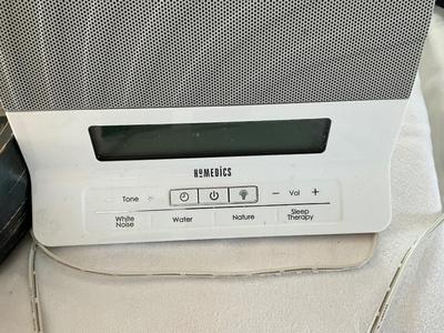 HoMedics Deep/Sleep and Sterling Noble Wall Clock