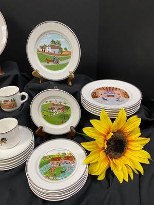 Villeroy & Bach NAIF Set 1 - Five PIECE PLACE SETTING