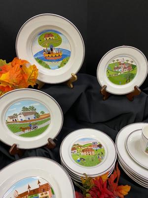 Villeroy & Boch NAIF Set 2 SERVICE of 6 PIECES