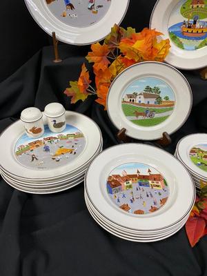 Villeroy & Boch NAIF Set 2 SERVICE of 6 PIECES