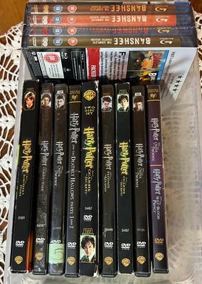 DVDs Harry Potter plus
