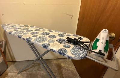 Iron and Ironing board