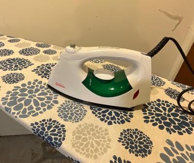 Iron and Ironing board