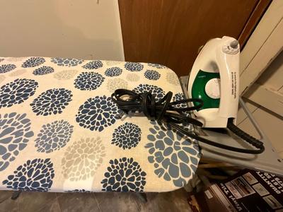 Iron and Ironing board