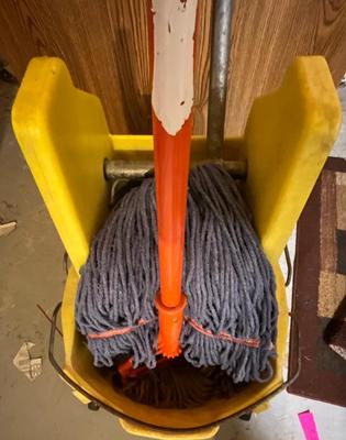 Rubbermaid wash bucket plus